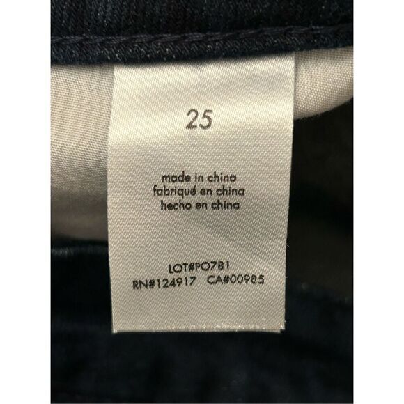 NWT WeWoreWhat Low Rise Dad Jeans 25 raw hem - Picture 9 of 13